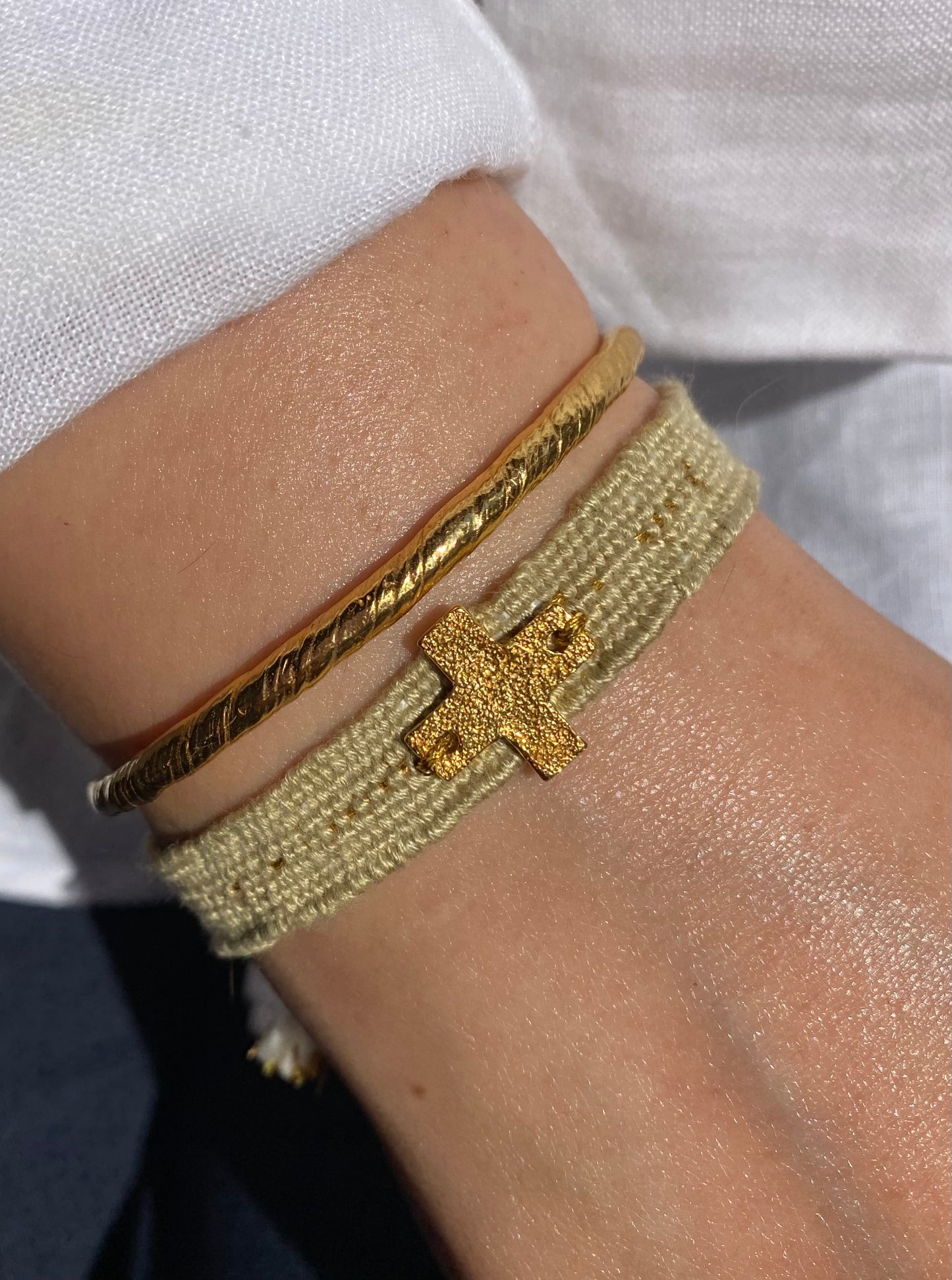 Lilyen Woven Bracelet - Texture Plus