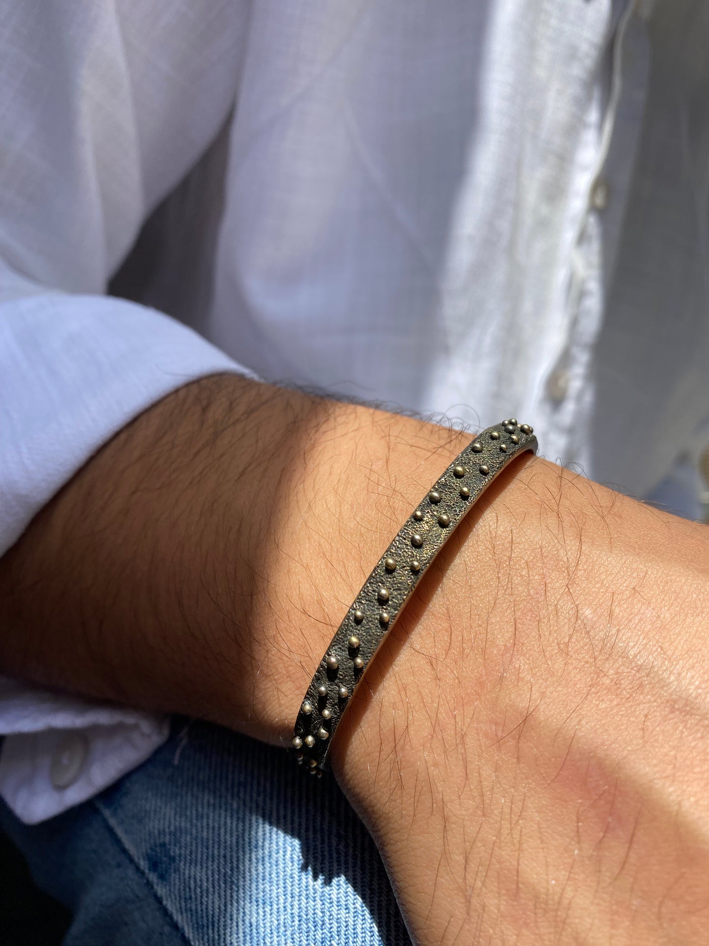 Lilyen Design- Silver Sand Bracelet